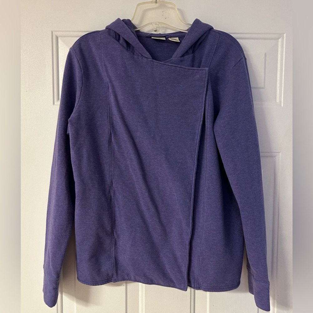 L.L. Bean‎ Women’s 2 Button Closure Front Hoodie Jacket Size XL